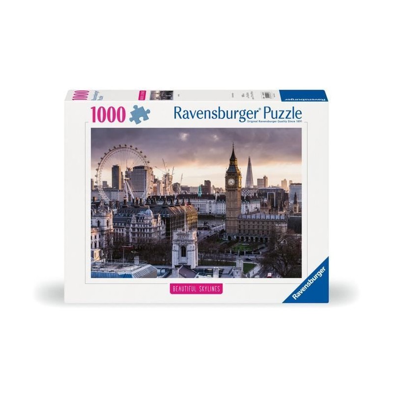 Puzzle 1000 pieces - La ville