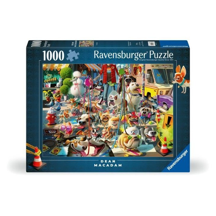 Puzzle 1000 pieces - Promeneur