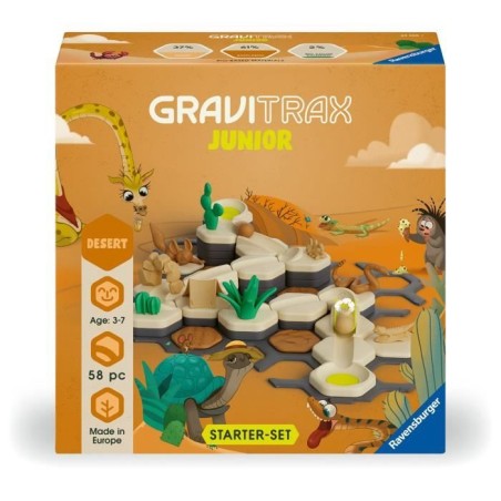 GraviTrax Junior - RAVENSBURGER - Starter Set S Desert - 59 pieces - P