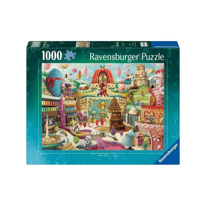 Puzzle 1000 pieces : La rue de la douceur