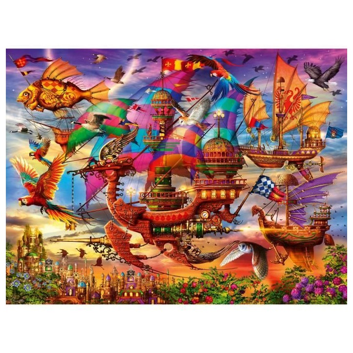 Puzzle 1500 pieces : L'envol