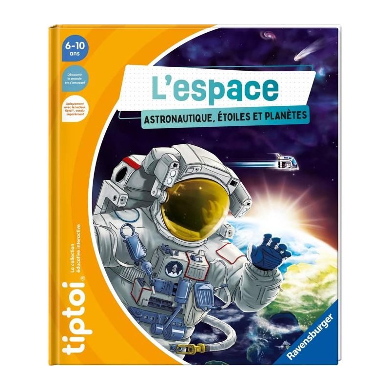 Livre interactif - RAVENSBURGER - Tiptoi - Espace Astronautique - Jeux