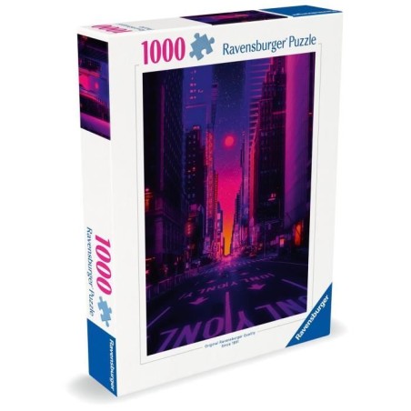 Puzzle 1000 pieces : Les néons de New York