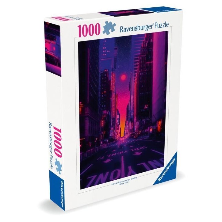 Puzzle 1000 pieces : Les néons de New York