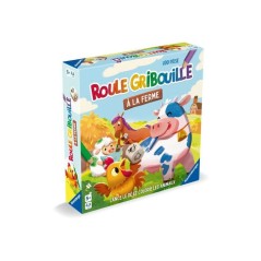 Roule Gribouille a la ferme - Jeu de société - Coloriage - Des 5 ans