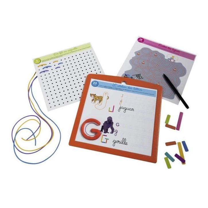 Mon atelier Ecriture - Coffret complet éducatif - Apprentissage de l'écriture - 50 activités - Ravensburger - Des 4 ans Mon atelier Ecriture - Coffret complet éducatif - Apprentissage de l'écriture - 50 activités - Ravensburger - Des 4 ans