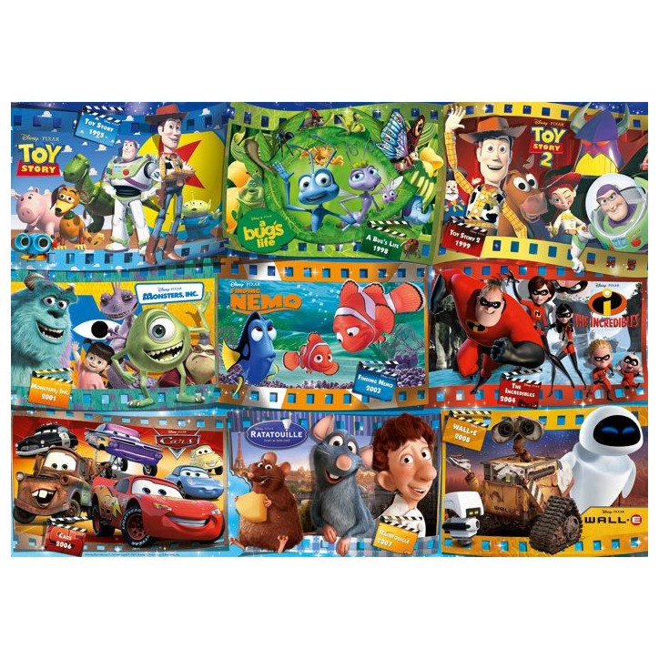 Ravensburger - Puzzle Adulte - Puzzle 1000 pieces - Les films Disney Pixar - des 14 ans - Puzzle de qualité supérieure -120002 Ravensburger - Puzzle Adulte - Puzzle 1000 pieces - Les films Disney Pixar - des 14 ans - Puzzle de qualité supérieure -120002