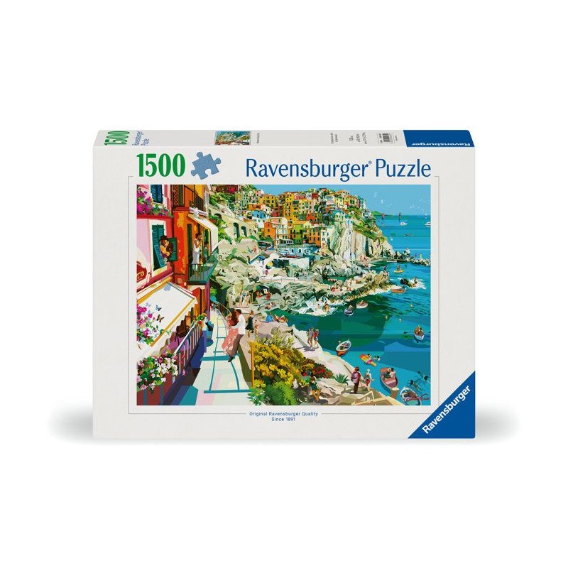 Ravensburger - Puzzle Adulte - Puzzle 1500 pieces - Romance aux Cinque