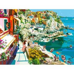 Ravensburger - Puzzle Adulte - Puzzle 1500 pieces - Romance aux Cinque