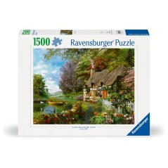 Ravensburger - Puzzle Adulte - Puzzle 1500 pieces - Cottage de campagn