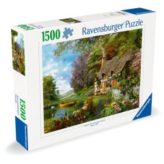 Ravensburger - Puzzle Adulte - Puzzle 1500 pieces - Cottage de campagne - des 14 ans - Puzzle de qualité supérieure - 12000700