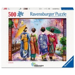 Ravensburger - Puzzle 500 pieces - Promenade fleurie - Adultes et enfa