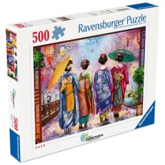 Ravensburger - Puzzle 500 pieces - Promenade fleurie - Adultes et enfants des 12 ans - Puzzle de qualité supérieure - 12001702