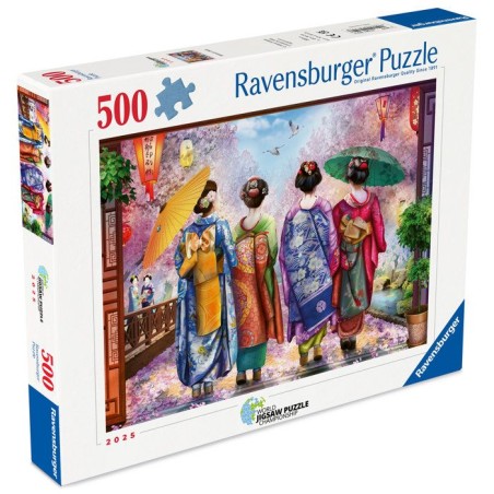 Ravensburger - Puzzle 500 pieces - Promenade fleurie - Adultes et enfants des 12 ans - Puzzle de qualité supérieure - 12001702