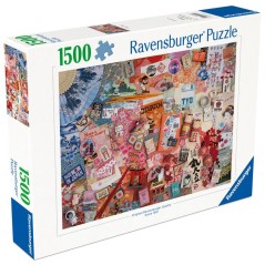 Ravensburger - Puzzle Adulte - Puzzle 1500 pieces - Voyage a Tokyo - des 14 ans - Puzzle de qualité supérieure - 12001703