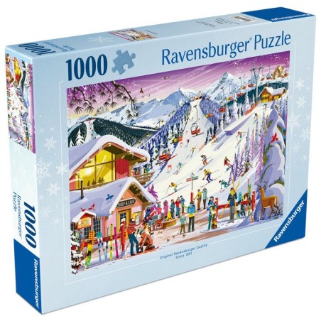 Ravensburger - Puzzle Adulte - Puzzle 1000 pieces - Au rythme des pistes - des 14 ans - Puzzle de qualité supérieure -12001719