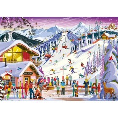 Ravensburger - Puzzle Adulte - Puzzle 1000 pieces - Au rythme des pist