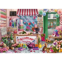 Ravensburger - Puzzle Adulte - Puzzle 1000 pieces - La boutique de fle