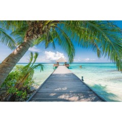 Ravensburger-Puzzle Adulte 4000 pieces-Plage de reve aux Maldives-des