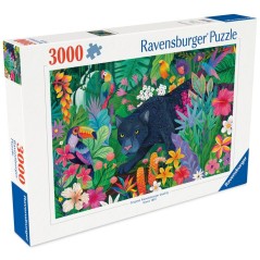 Ravensburger-Puzzle Adulte 3000 pieces-Panthere dans la jungle-des 14 ans-Puzzle de qualité supérieure fabriqué en Europe-120