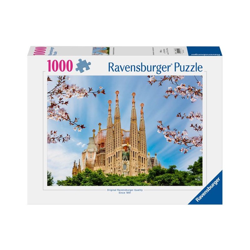 Ravensburger - Puzzle Adulte - Puzzle 1000 pieces - La Sagrada Famíli