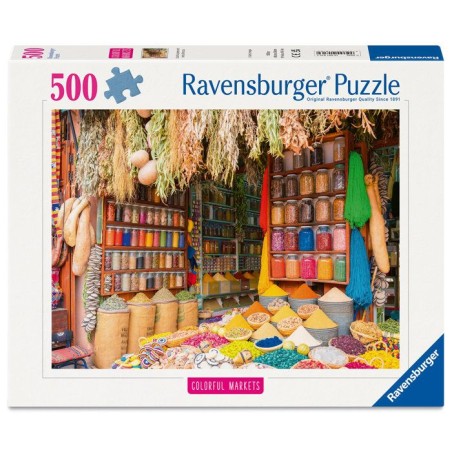 Ravensburger - Puzzle 500 pieces - Marché aux épices Maroc (Puzzle H
