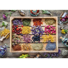 Nathan - Puzzle 1500 pieces - Les plantes médicinales -des 14 ans - E