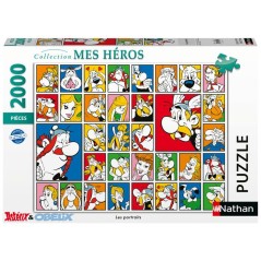 Nathan - Puzzle 2000 pieces - Les portraits / Astérix -des 14 ans - P