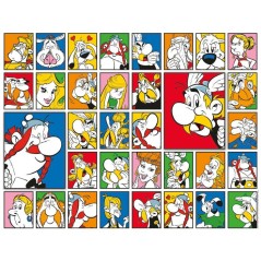 Nathan - Puzzle 2000 pieces - Les portraits / Astérix -des 14 ans - Puzzle de qualité supérieure - Collection Mes Héros - 12