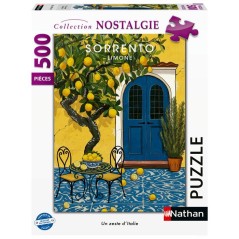 Nathan - Puzzle Adulte 500 pieces - Un zeste d'Italie - des 12 ans - P