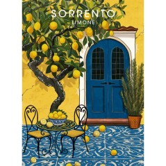 Nathan - Puzzle Adulte 500 pieces - Un zeste d'Italie - des 12 ans - Puzzle de qualité supérieure - Collection Nostalgie - 120