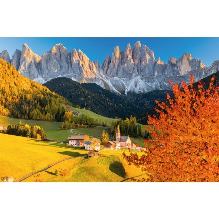 Nathan-Puzzle 3000 pieces-Le village de Santa Magdalena Loic Lagarde -des 14 ans-Encastrement parfait-Collection Évasion-120018