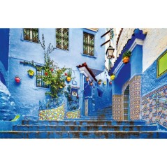 Ravensburger - Puzzle Adulte 3000 pieces - Le Maroc en bleu -des 14 an