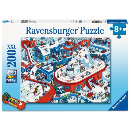 Ravensburger - Puzzle Enfant - 200 pieces XXL - Sports d'hiver - des 8