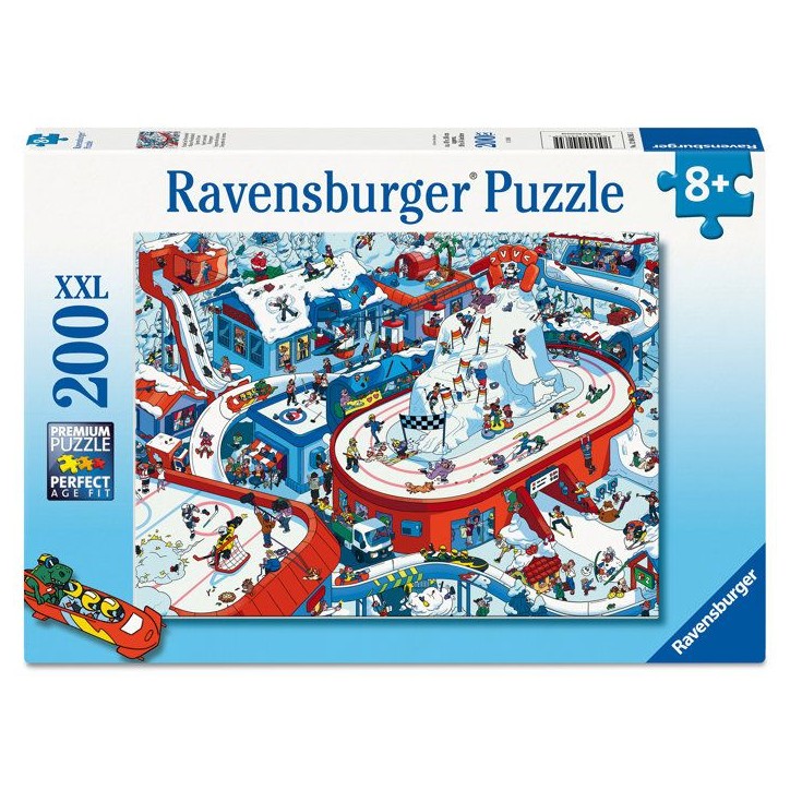 Ravensburger - Puzzle Enfant - 200 pieces XXL - Sports d'hiver - des 8 ans - Puzzle de qualité supérieure - Fantastique - 1200 Ravensburger - Puzzle Enfant - 200 pieces XXL - Sports d'hiver - des 8 ans - Puzzle de qualité supérieure - Fantastique - 1200