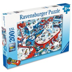 Ravensburger - Puzzle Enfant - 200 pieces XXL - Sports d'hiver - des 8 ans - Puzzle de qualité supérieure - Fantastique - 1200