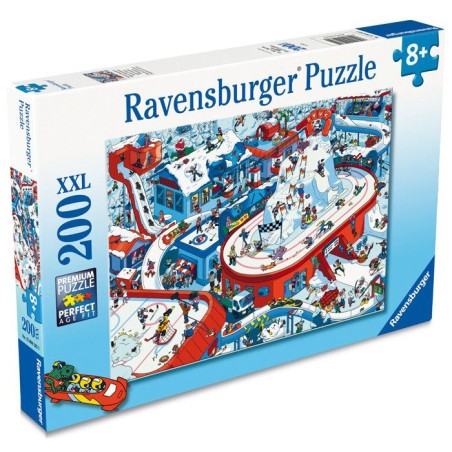 Ravensburger - Puzzle Enfant - 200 pieces XXL - Sports d'hiver - des 8 ans - Puzzle de qualité supérieure - Fantastique - 1200