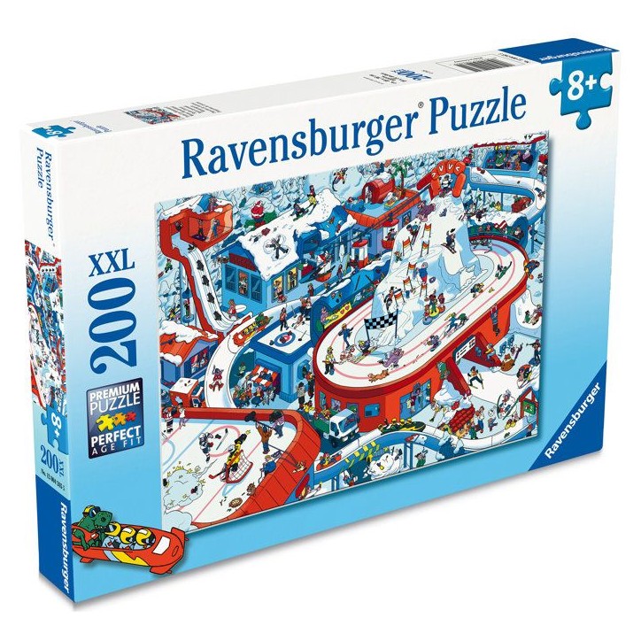 Ravensburger - Puzzle Enfant - 200 pieces XXL - Sports d'hiver - des 8 ans - Puzzle de qualité supérieure - Fantastique - 1200 Ravensburger - Puzzle Enfant - 200 pieces XXL - Sports d'hiver - des 8 ans - Puzzle de qualité supérieure - Fantastique - 1200