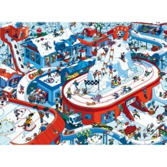 Ravensburger - Puzzle Enfant - 200 pieces XXL - Sports d'hiver - des 8