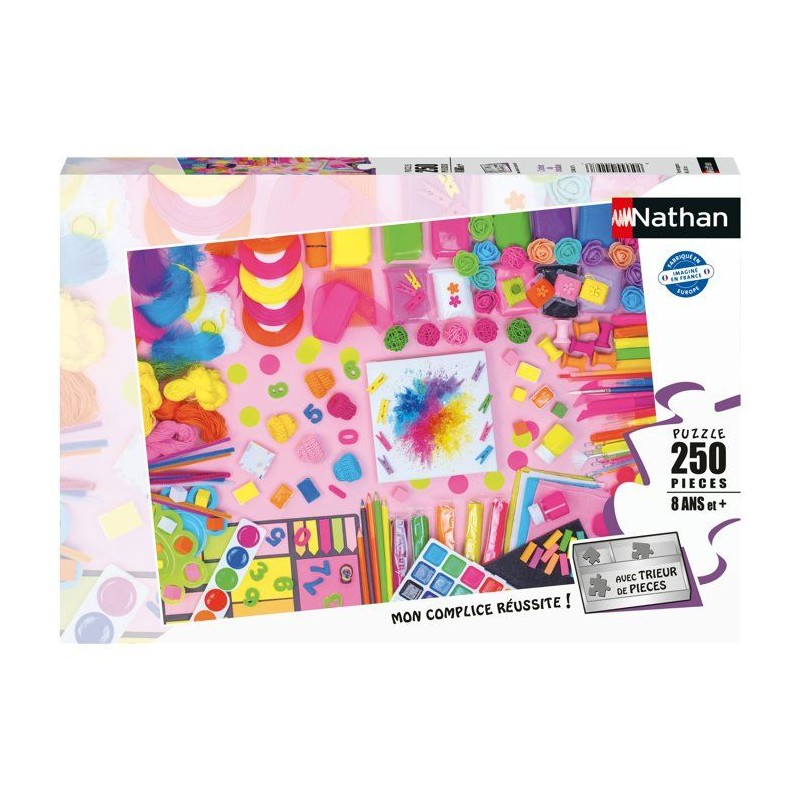 Nathan - Puzzle enfants 250 pieces - L'atelier du bricolage -des 8 ans