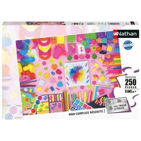 Nathan - Puzzle enfants 250 pieces - L'atelier du bricolage -des 8 ans