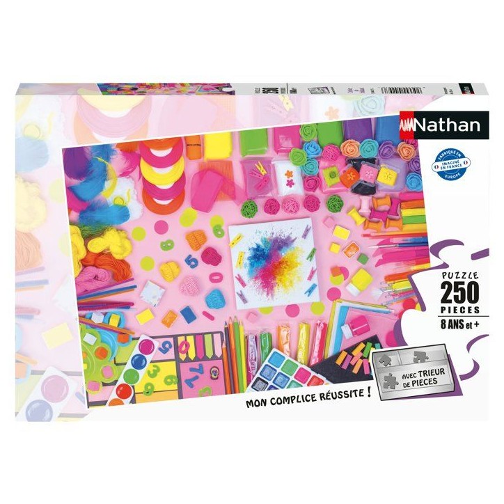 Nathan - Puzzle enfants 250 pieces - L'atelier du bricolage -des 8 ans-Pz qualité supérieure - Carton épais et résistant -12 Nathan - Puzzle enfants 250 pieces - L'atelier du bricolage -des 8 ans-Pz qualité supérieure - Carton épais et résistant -12
