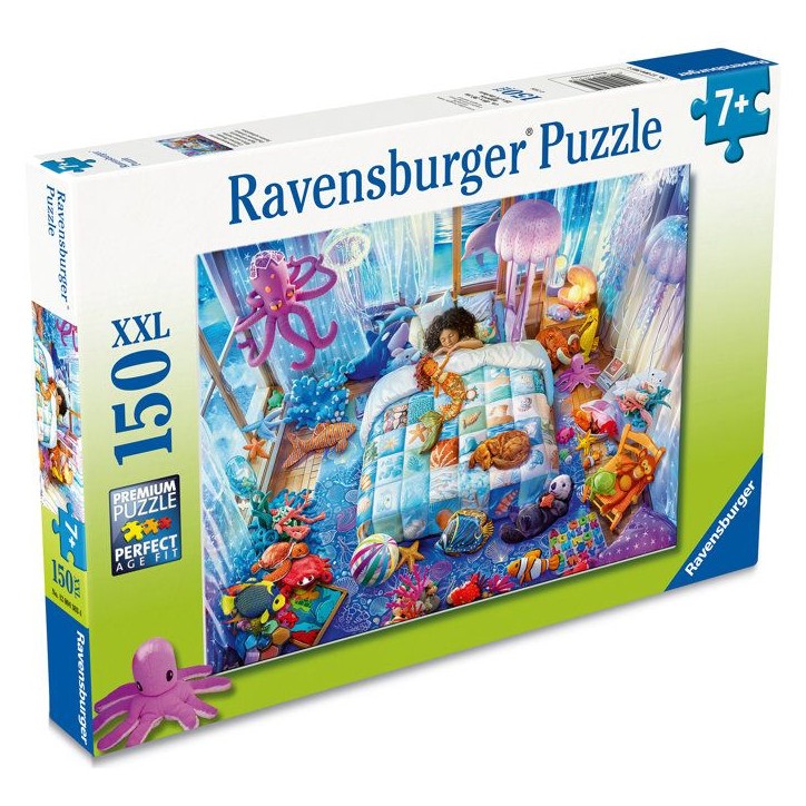 Ravensburger - Puzzle Enfant - 150 pieces XXL - Reves sous-marins - des 7 ans - Puzzle de qualité supérieure - 12004303 Ravensburger - Puzzle Enfant - 150 pieces XXL - Reves sous-marins - des 7 ans - Puzzle de qualité supérieure - 12004303