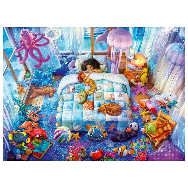 Ravensburger - Puzzle Enfant - 150 pieces XXL - Reves sous-marins - des 7 ans - Puzzle de qualité supérieure - 12004303 Ravensburger - Puzzle Enfant - 150 pieces XXL - Reves sous-marins - des 7 ans - Puzzle de qualité supérieure - 12004303