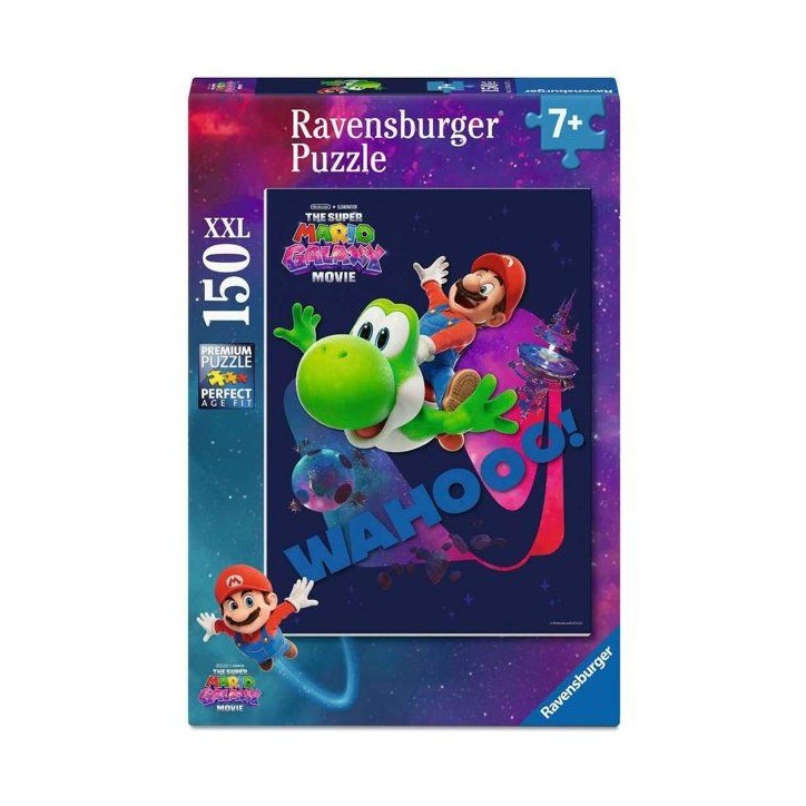 Ravensburger - Puzzle Enfant - 150 pieces XXL - Super Mario 2 - des 7 ans - Puzzle de qualité supérieure - 12004307 Ravensburger - Puzzle Enfant - 150 pieces XXL - Super Mario 2 - des 7 ans - Puzzle de qualité supérieure - 12004307