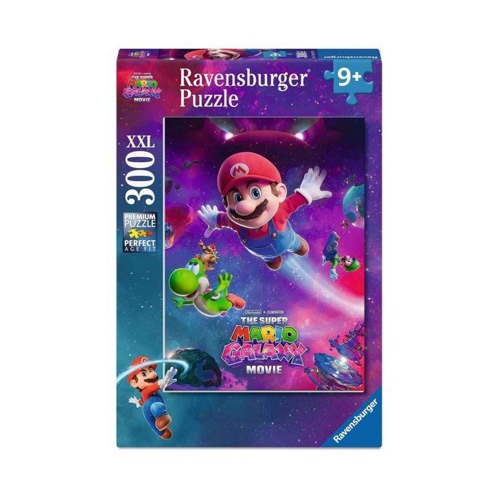 Ravensburger-Puzzle Enfant 300 pieces XXL - Nouvelles aventures de Super Mario -des 9 ans - Puzzle de qualité supérieure -1200 Ravensburger-Puzzle Enfant 300 pieces XXL - Nouvelles aventures de Super Mario -des 9 ans - Puzzle de qualité supérieure -1200