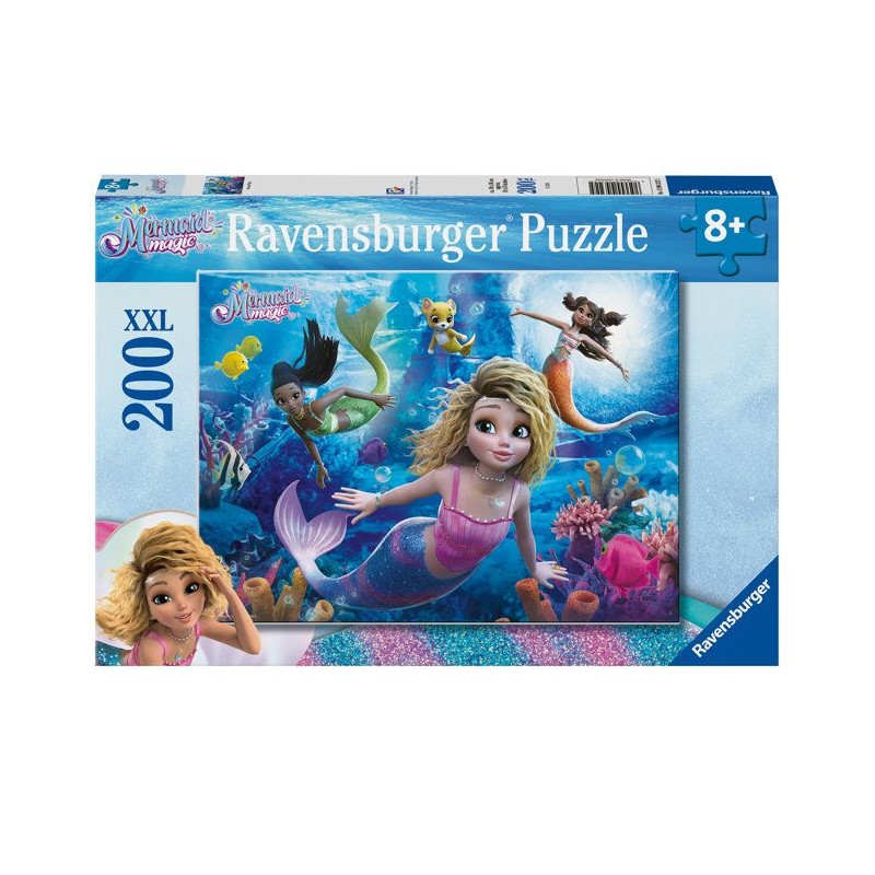 Ravensburger - Puzzle Enfant - 200 pieces XXL - Le monde magique des S