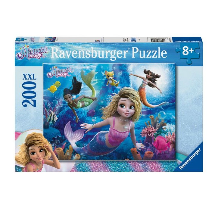 Ravensburger - Puzzle Enfant - 200 pieces XXL - Le monde magique des Sirenes Supremes - des 8 ans - 12004322 Ravensburger - Puzzle Enfant - 200 pieces XXL - Le monde magique des Sirenes Supremes - des 8 ans - 12004322