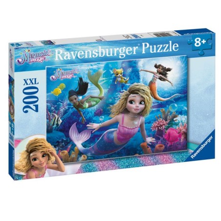 Ravensburger - Puzzle Enfant - 200 pieces XXL - Le monde magique des Sirenes Supremes - des 8 ans - 12004322