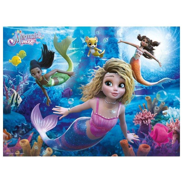 Ravensburger - Puzzle Enfant - 200 pieces XXL - Le monde magique des Sirenes Supremes - des 8 ans - 12004322 Ravensburger - Puzzle Enfant - 200 pieces XXL - Le monde magique des Sirenes Supremes - des 8 ans - 12004322